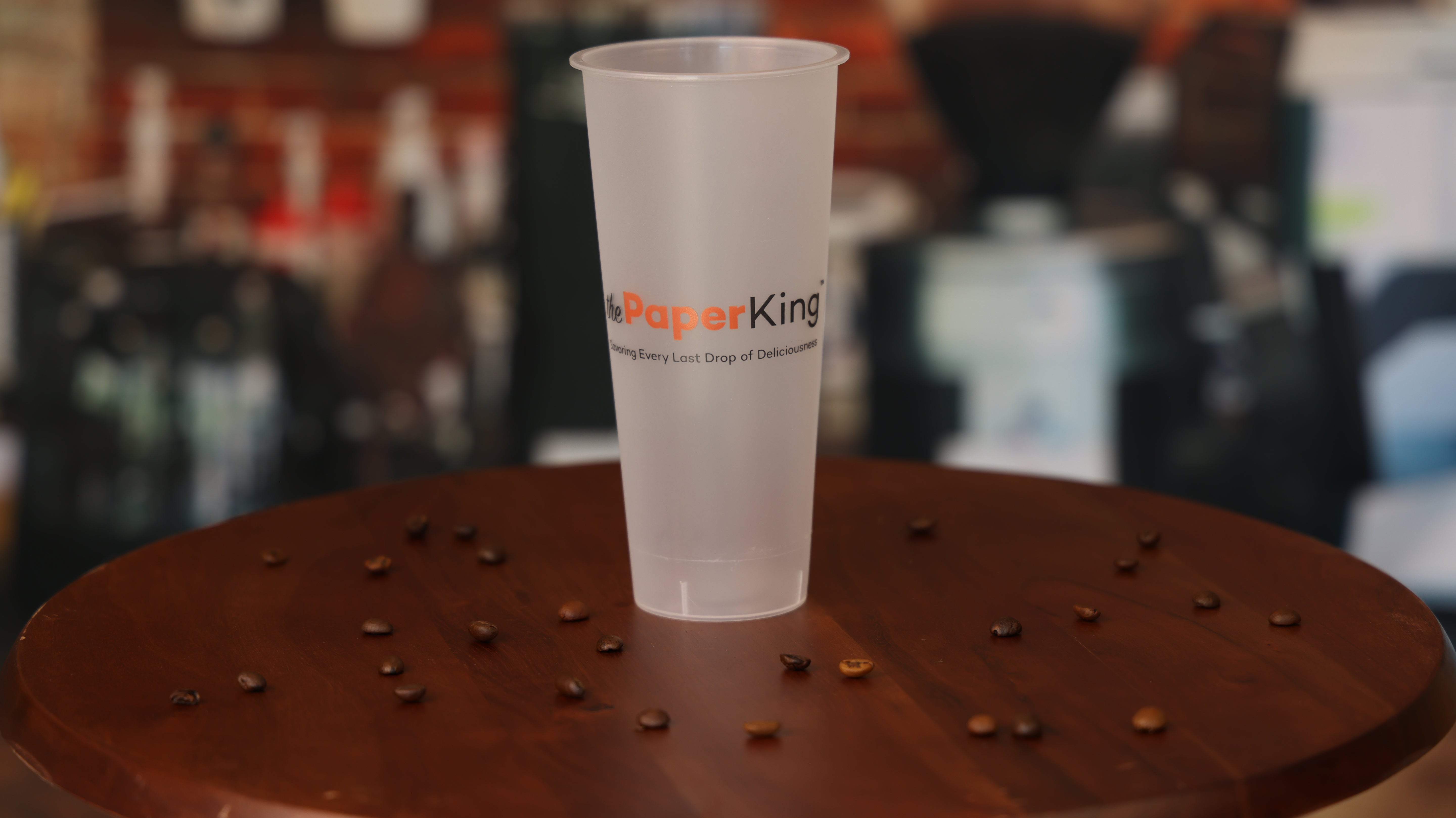 Custom PP Frosted Tall Plastic Cup
