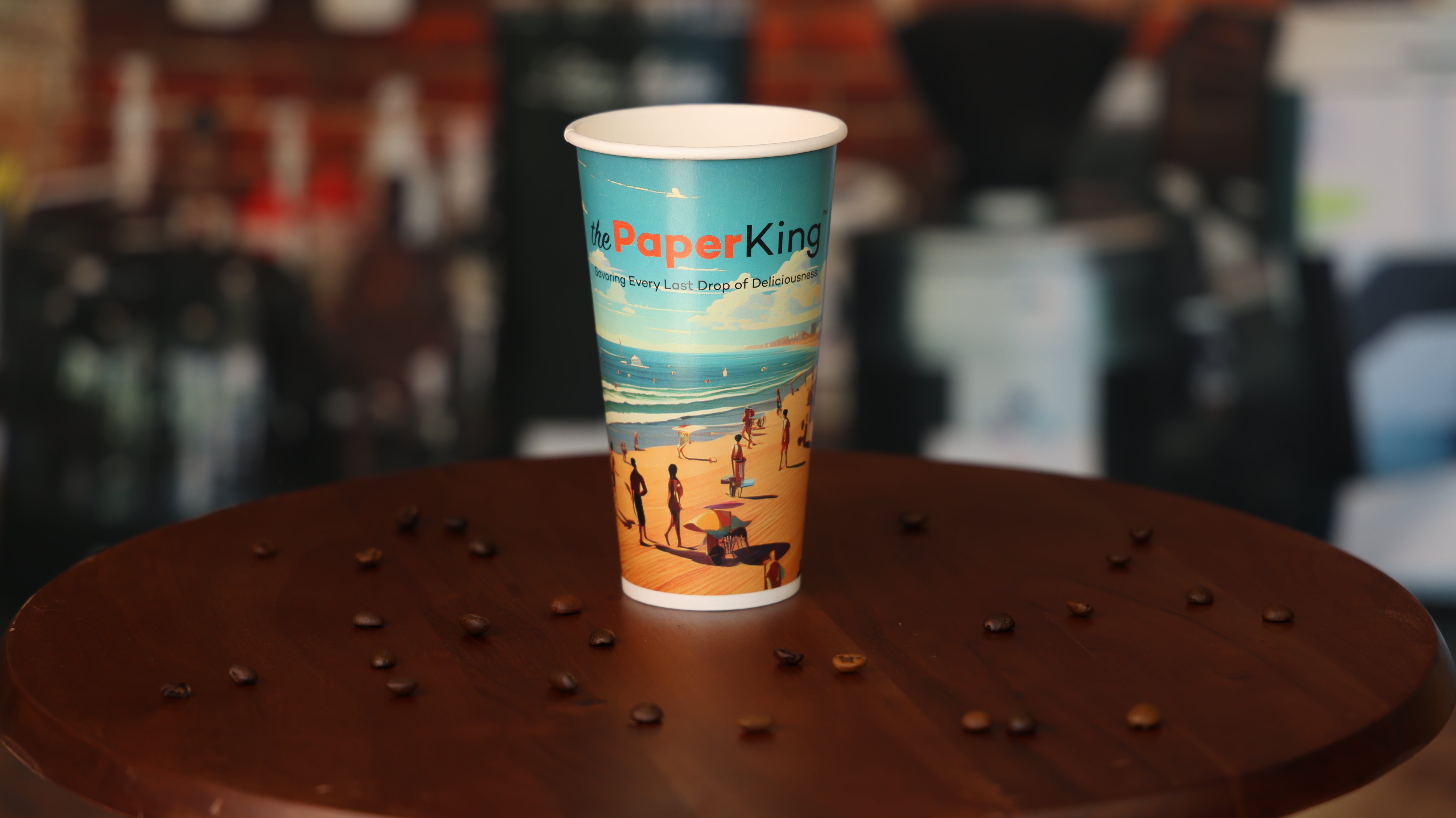 Custom Paper Cup | Single Wall | Full Print