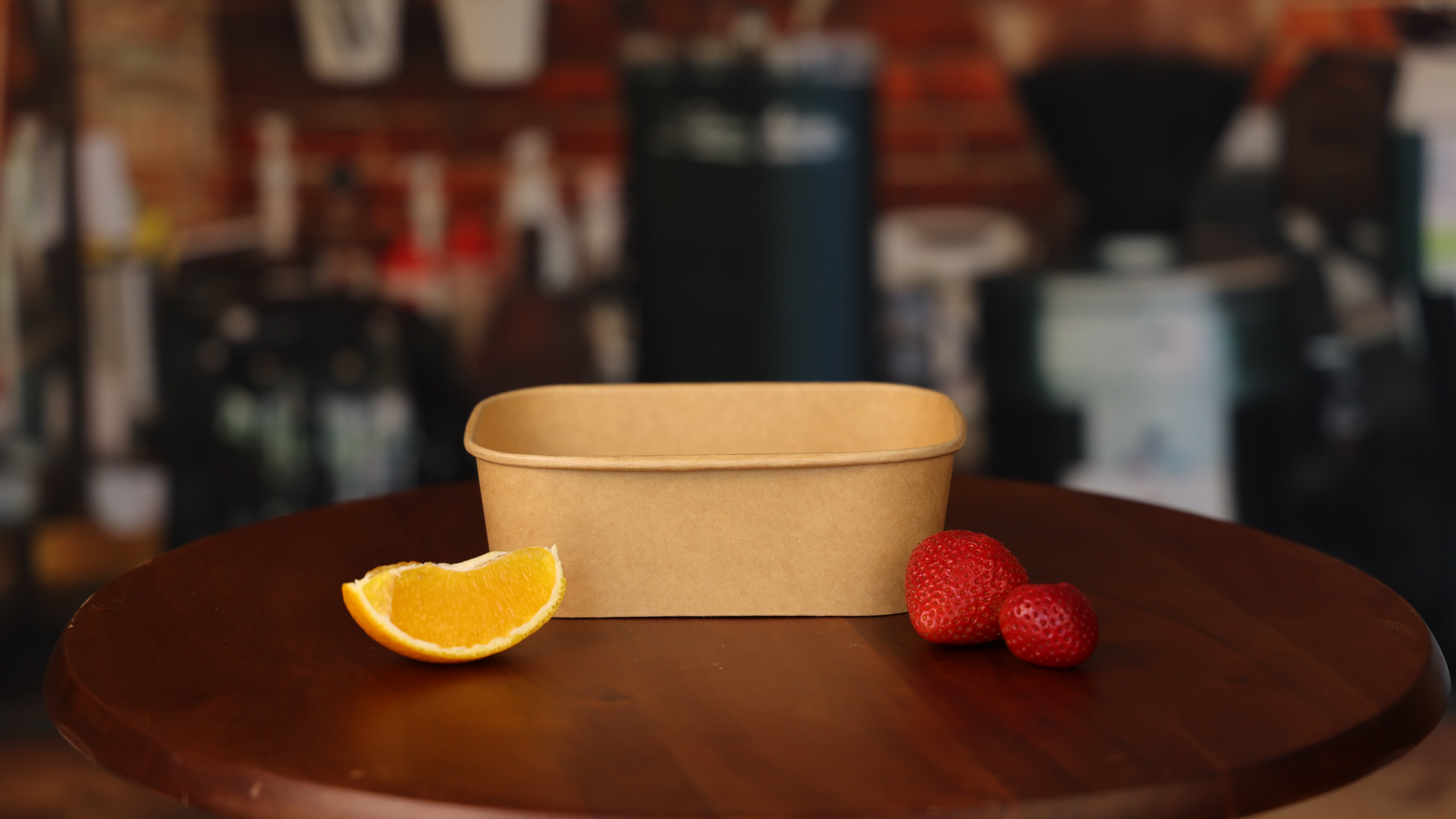 Paper Food Container | Rectangle | Kraft