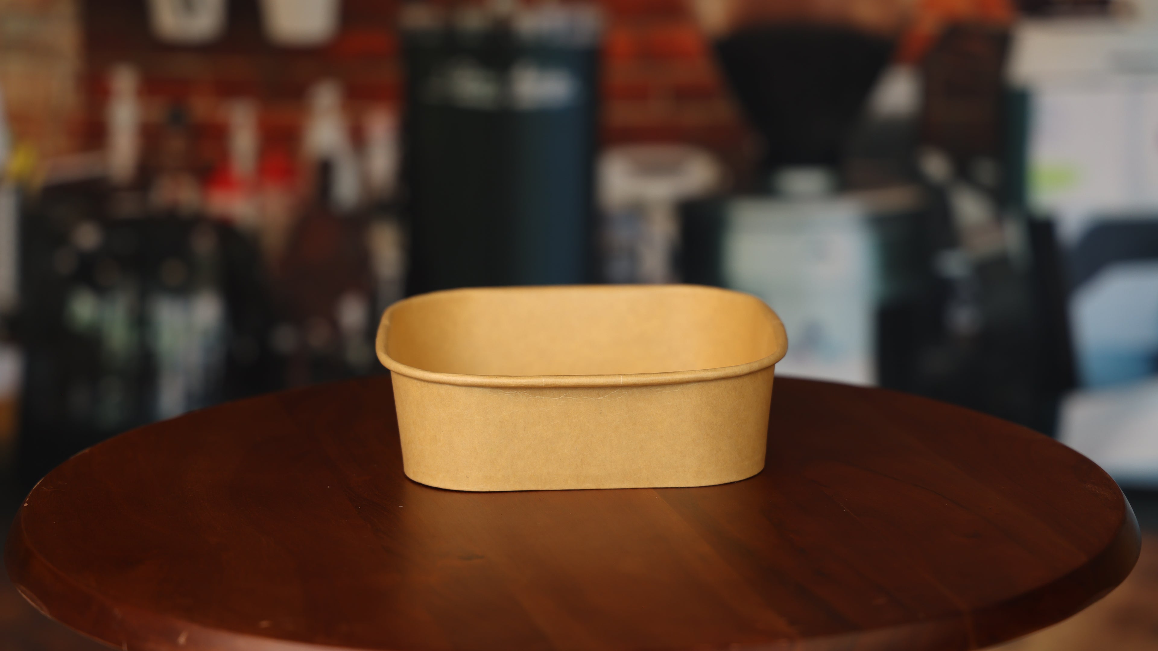 Paper Food Container | Square | Kraft