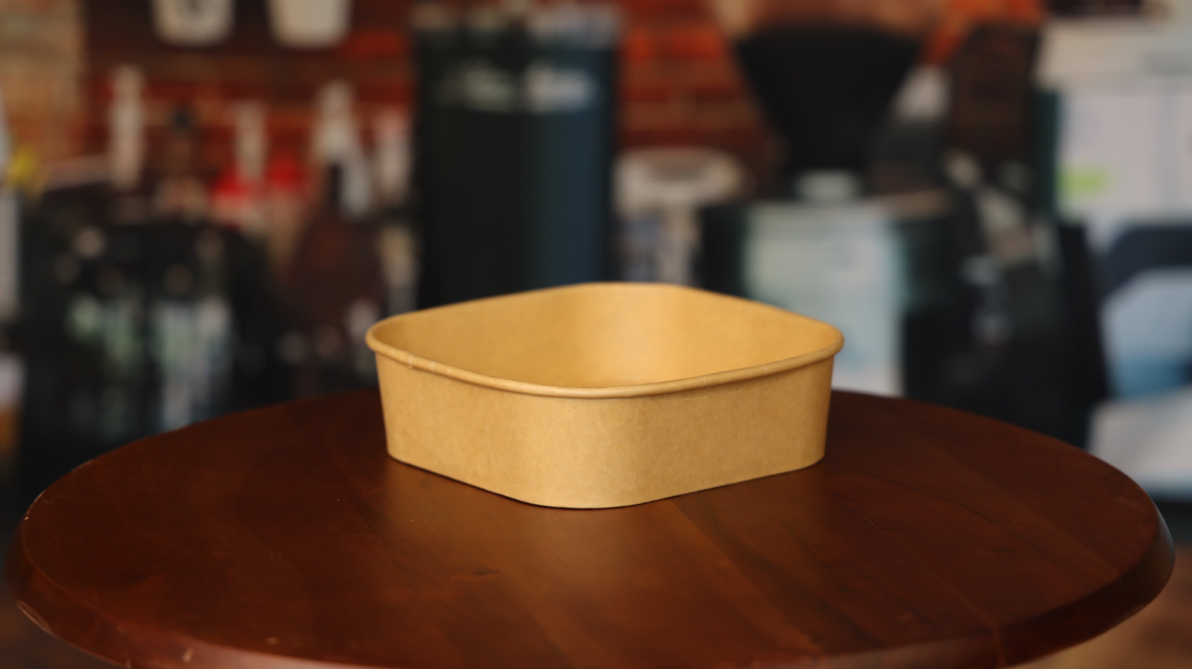 Paper Food Container | Square | Kraft