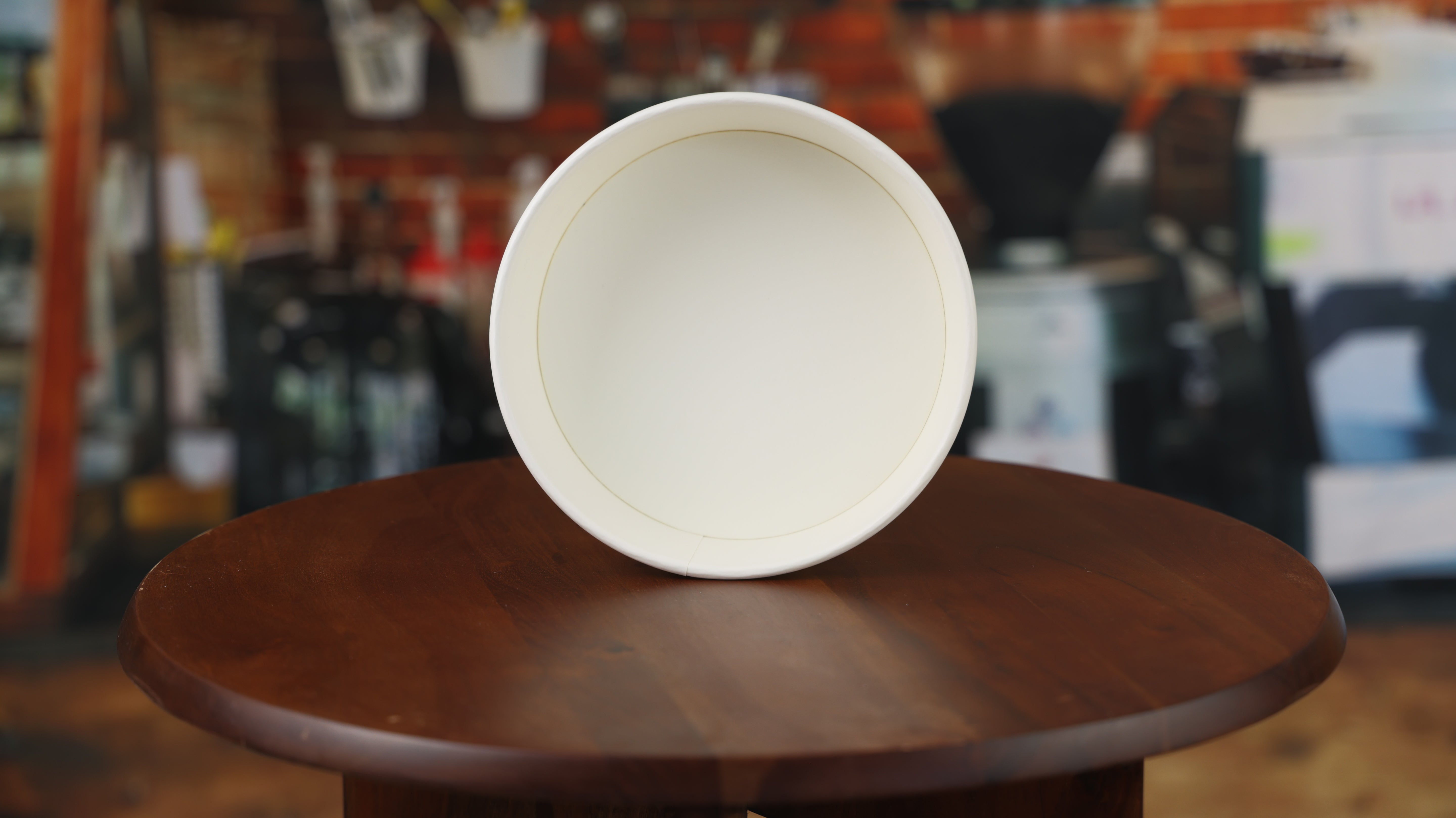 Custom Paper Food Container | Round | White